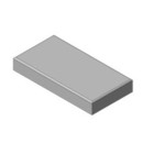 Žárobetonová deska spodní, zadní KV IMPRESSION 3g L 97.51.16  